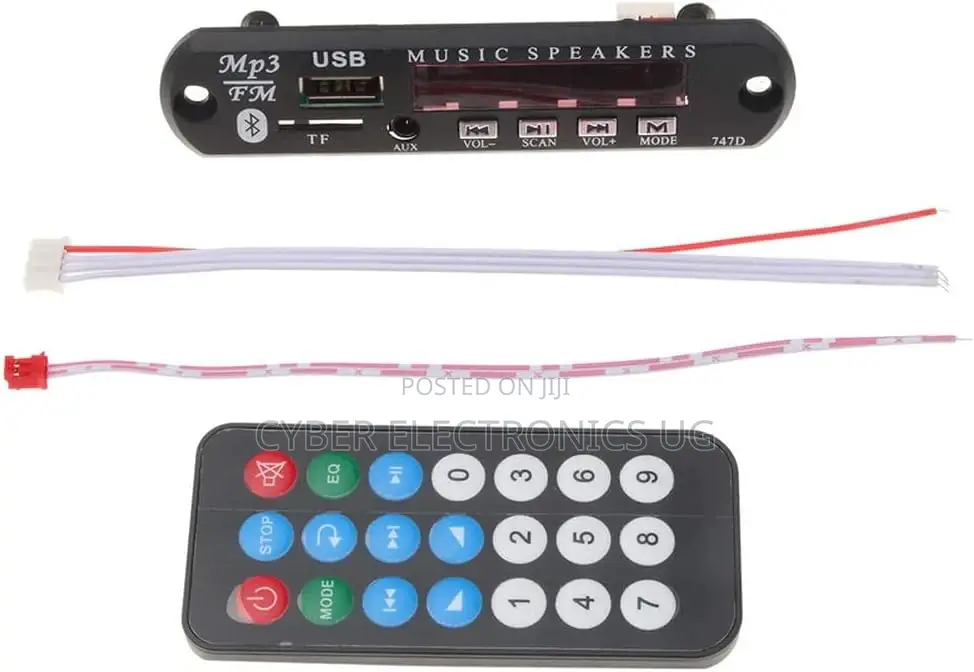 Music Mp3 Decoder Board Bluetooth Usb Tf Radio Fm 3.5 Mm Aux