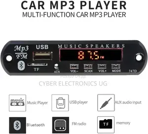Music Mp3 Decoder Board Bluetooth Usb Tf Radio Fm 3.5 Mm Aux