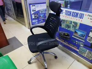Back Mesh Office Chair With Headrest