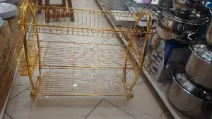 3 Tier Golden Kitchen Dish Rack