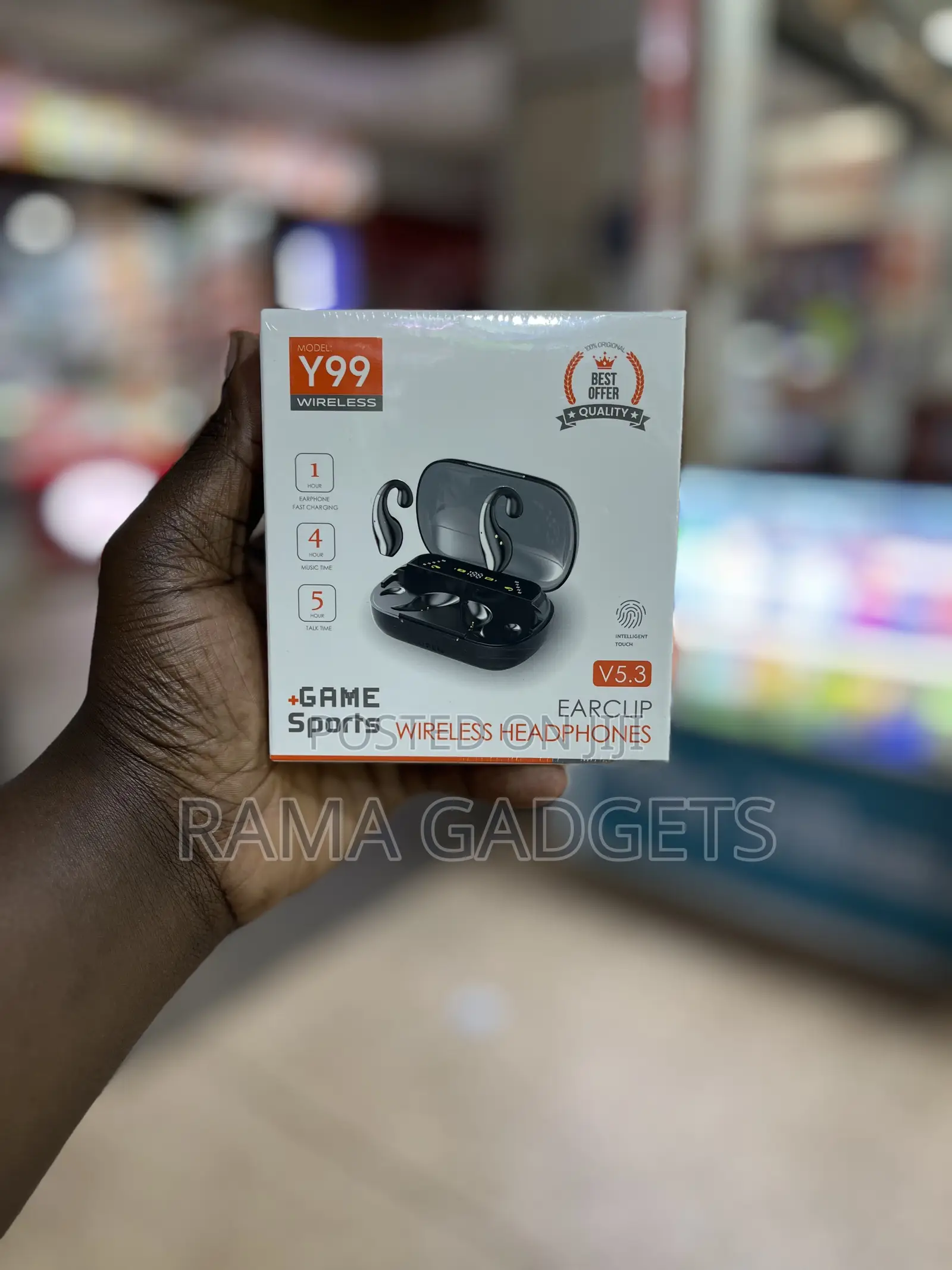 Ear Clip Wireless Headphones