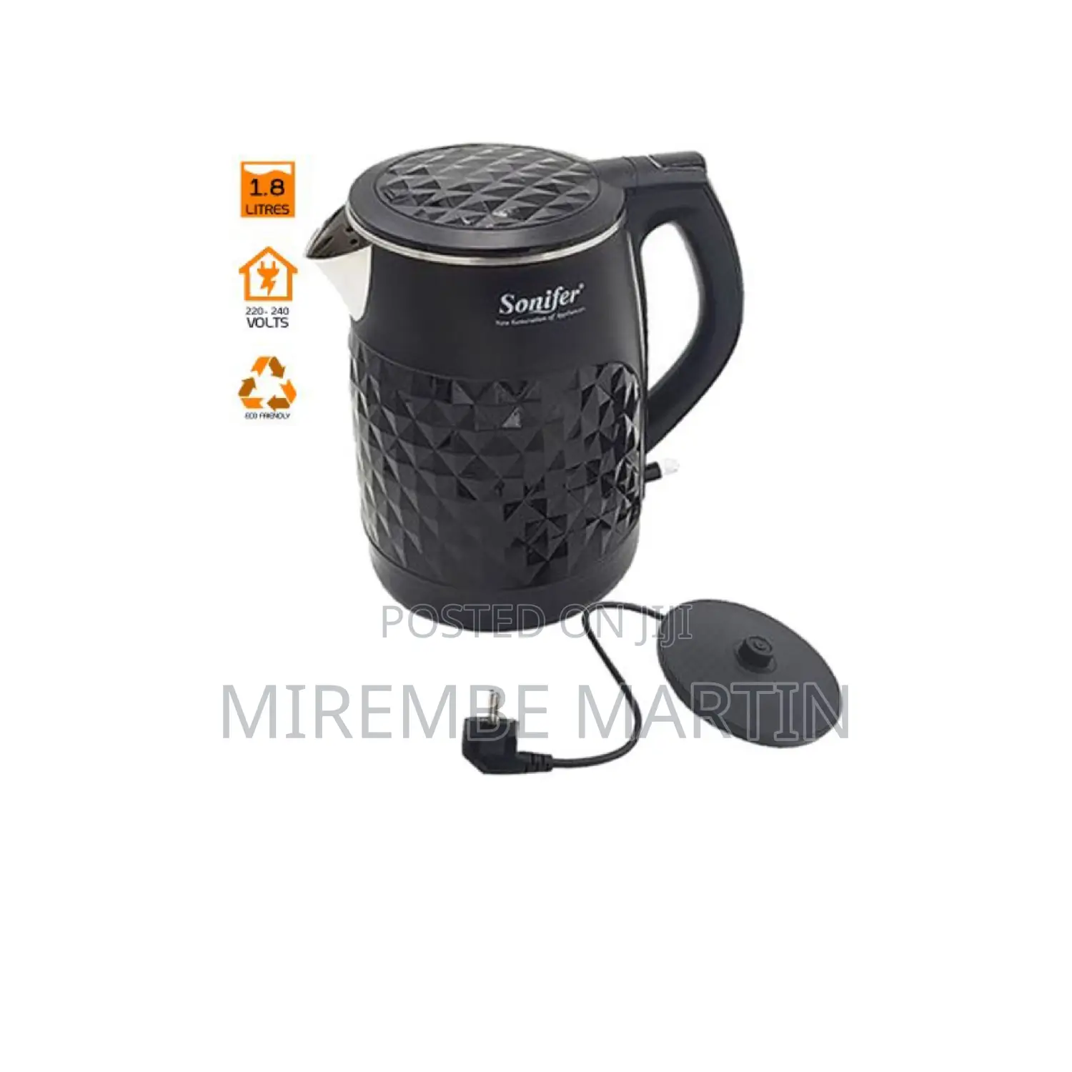 Sonifer 1.8L Electric Kettle.