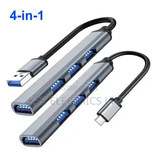 4-in-1 USB 3.0 HUB USB Hubs USB Docking Stations Type C 3.1