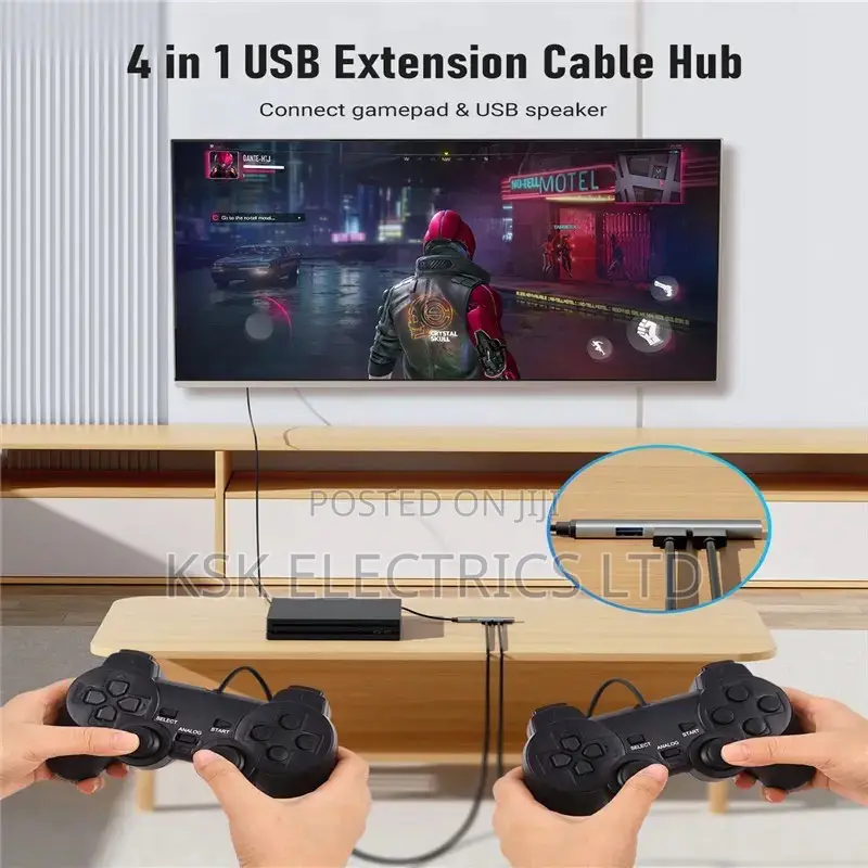 4-in-1 USB 3.0 HUB USB Hubs USB Docking Stations Type C 3.1