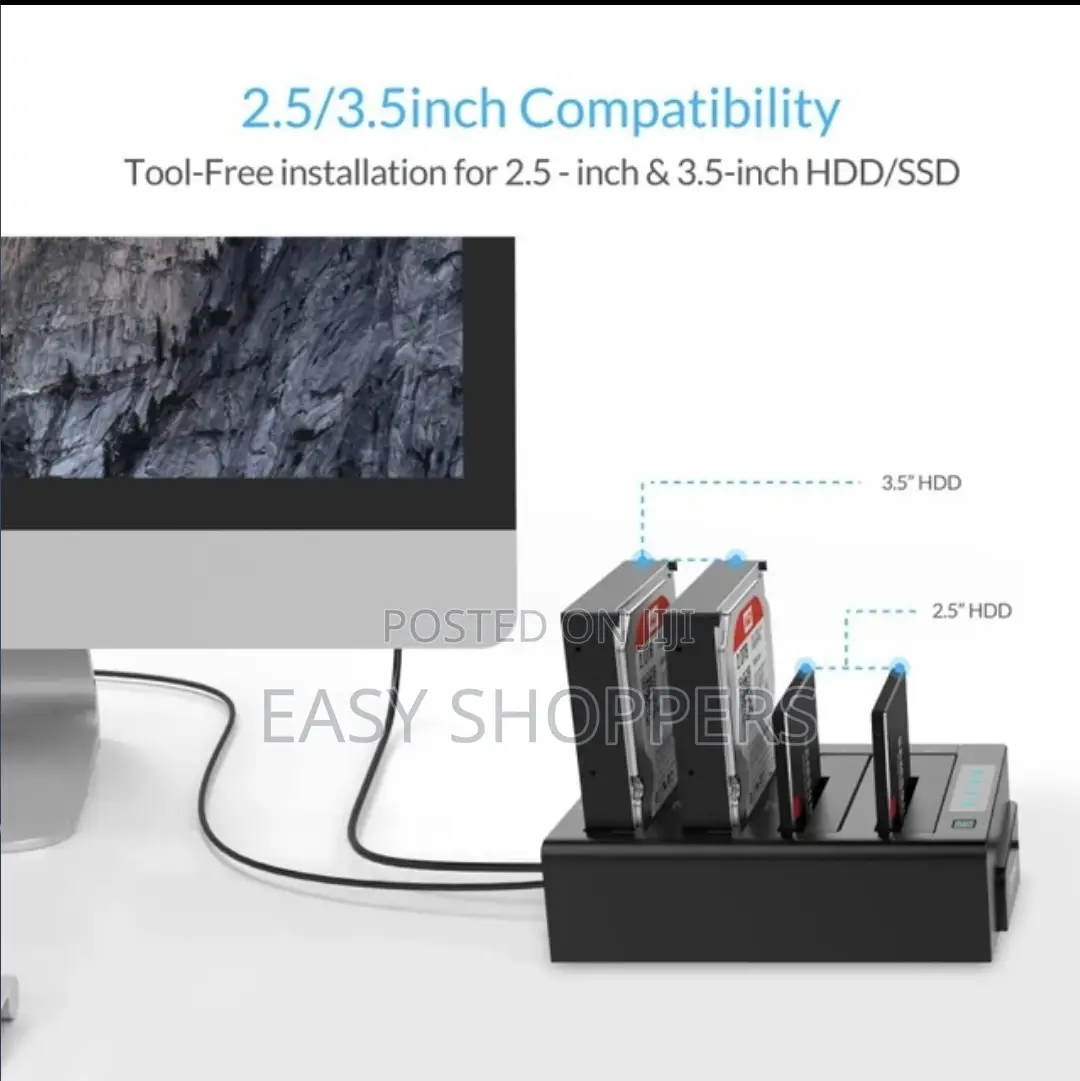 Orico 4 Bay SATA to USB 3.0 HDD Docking Station