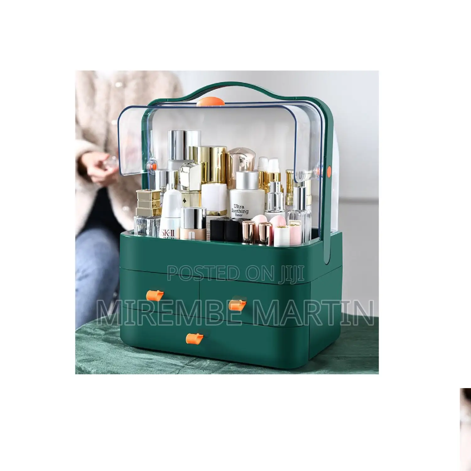 Makeup Storage Rack Organizer.