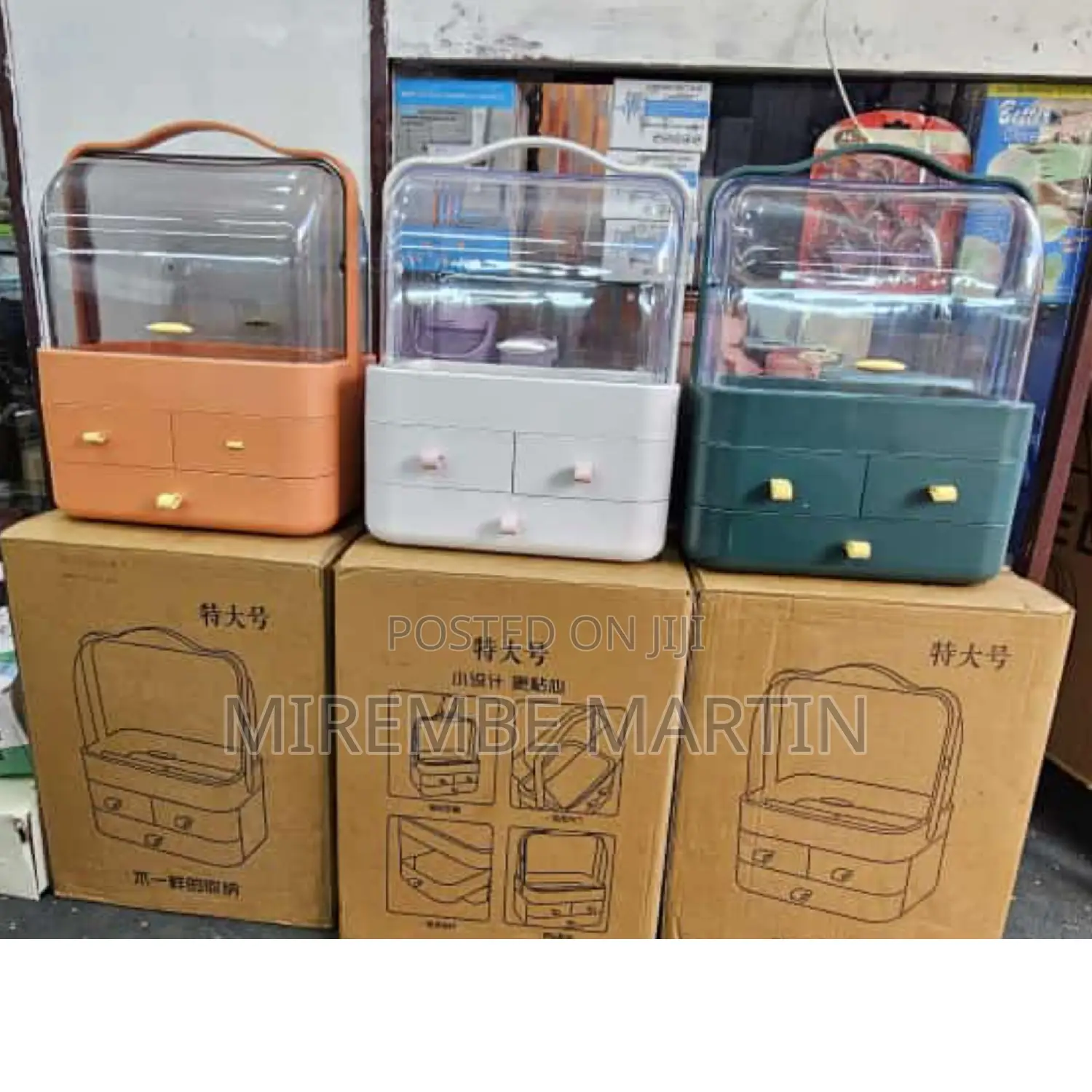 Makeup Storage Rack Organizer.