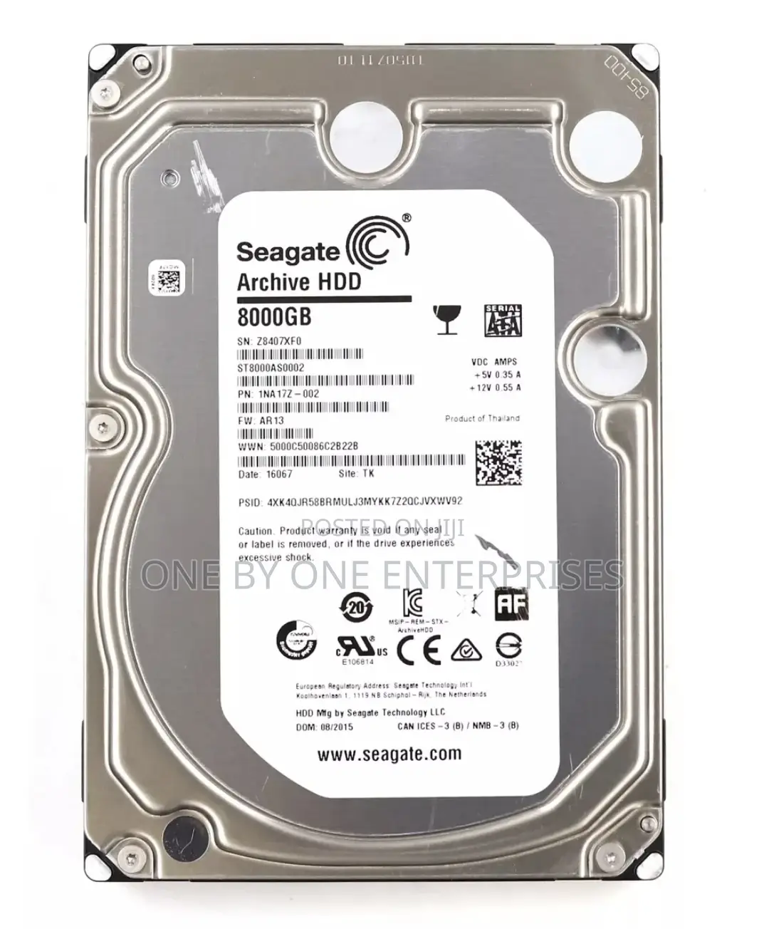 Seagate Hard Drive 8tb 3.5" Hard Disk