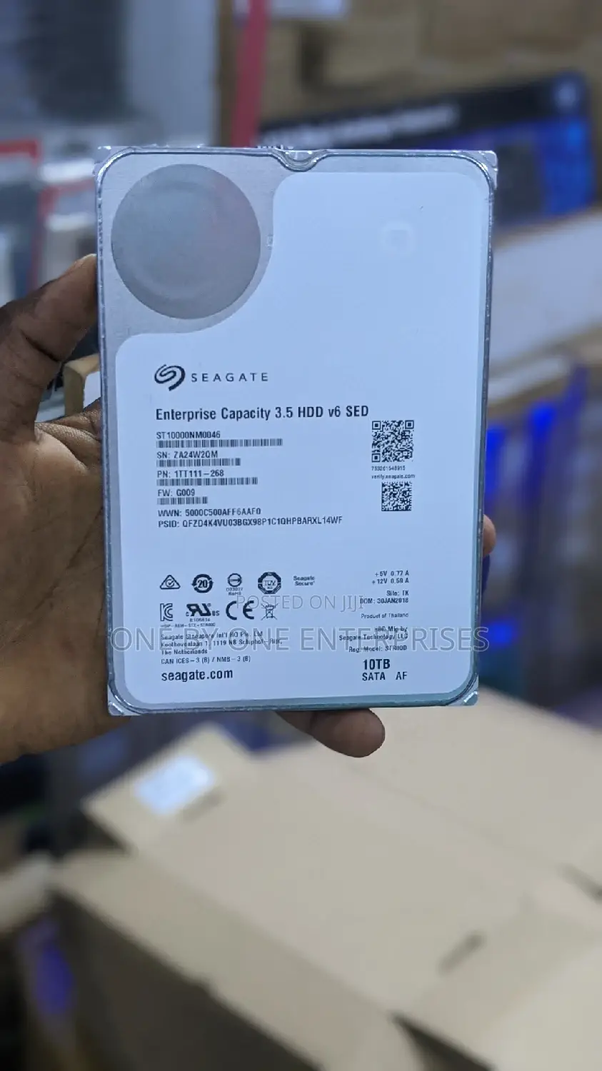 Seagate Hard Disk 10tb 3.5" Hard Drive