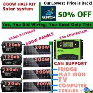 800w Solar Kit German Lininum