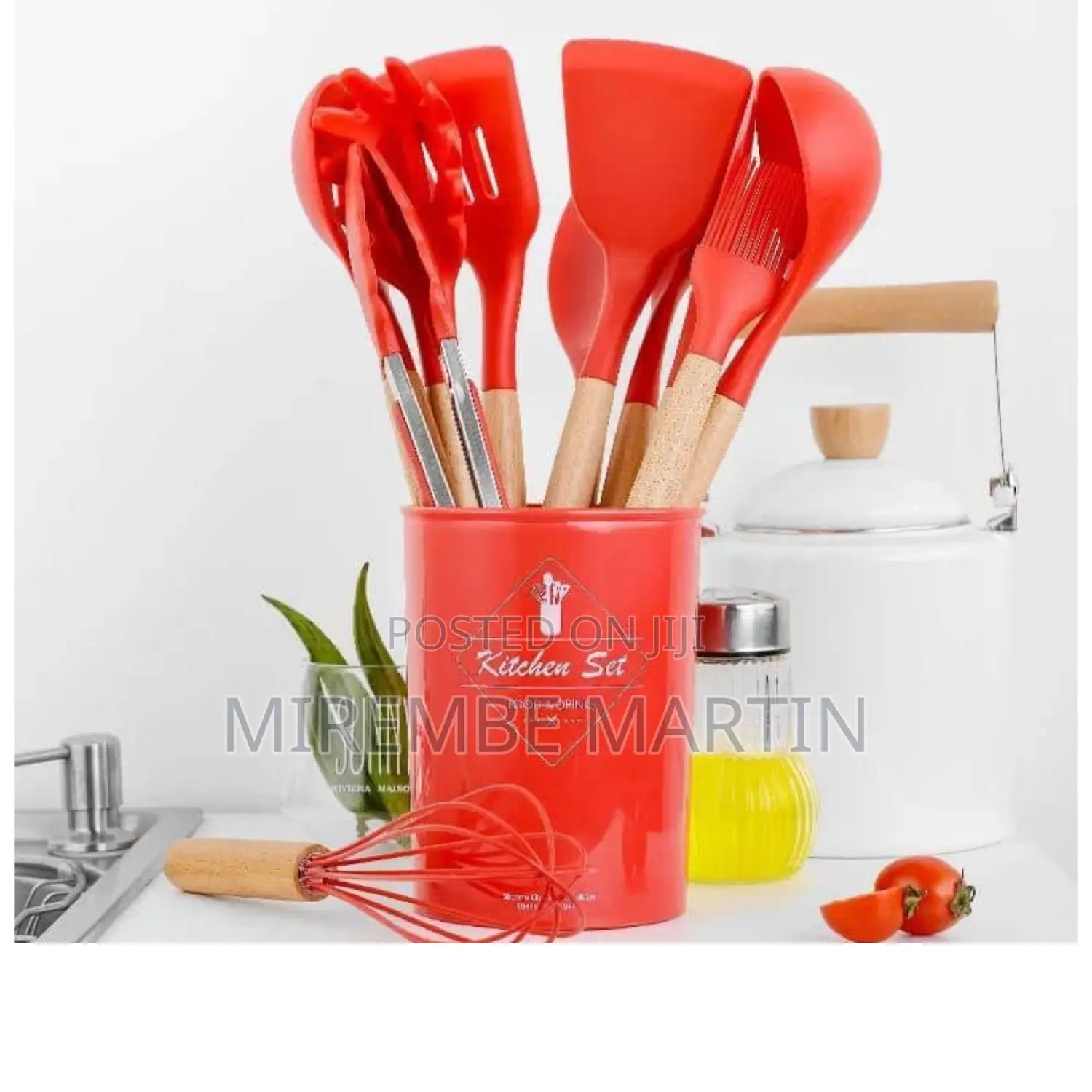 Silicone Cooking Kitchen Utensils.