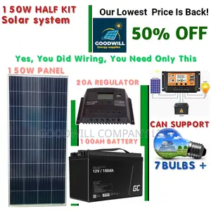 150w Solar Kit German Lininum