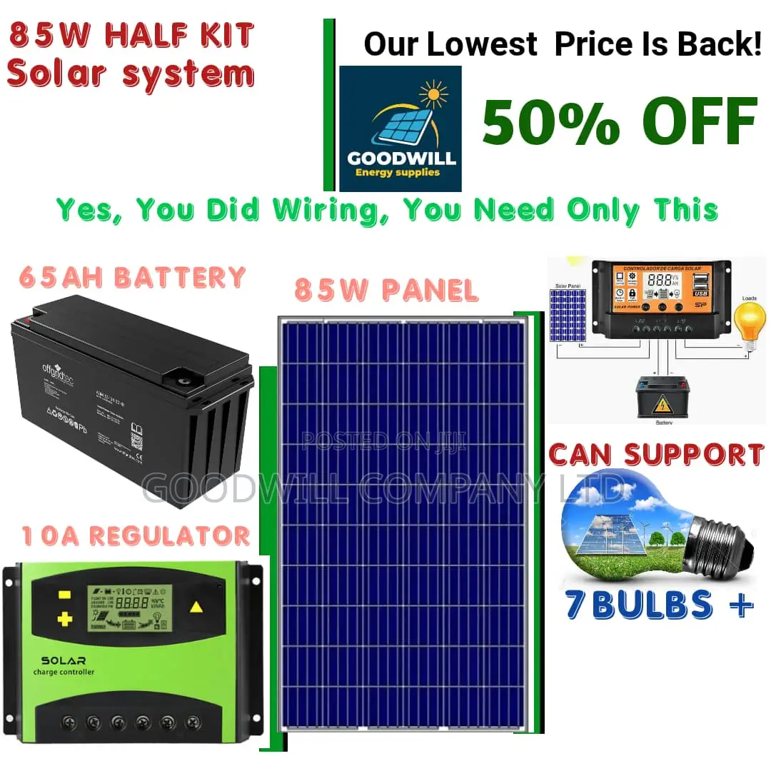 85w Solar Kit German Lininum