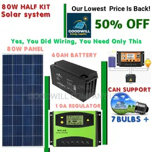 80w Solar Kit German Lininum