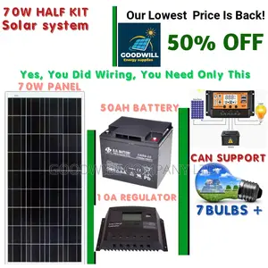70w Solar Kit German Lininum