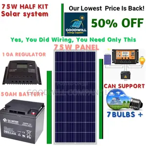 75w Solar Kit German Lininum