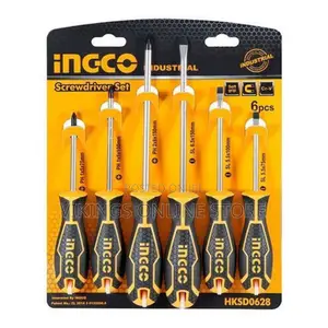 INGCO 6pcs of Insulated Screwdriver Set - Yellow