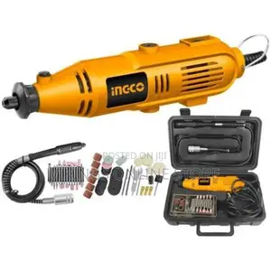 INGCO Mini Grinder Voltage:220-240v~50/60hz 130W - Orange,