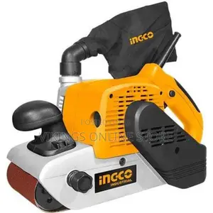 INGCO Belt Sander Voltage:220-240v~50/60hz - Orange / Black