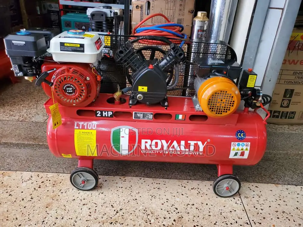 Lt 100 Air Compressor Double Function