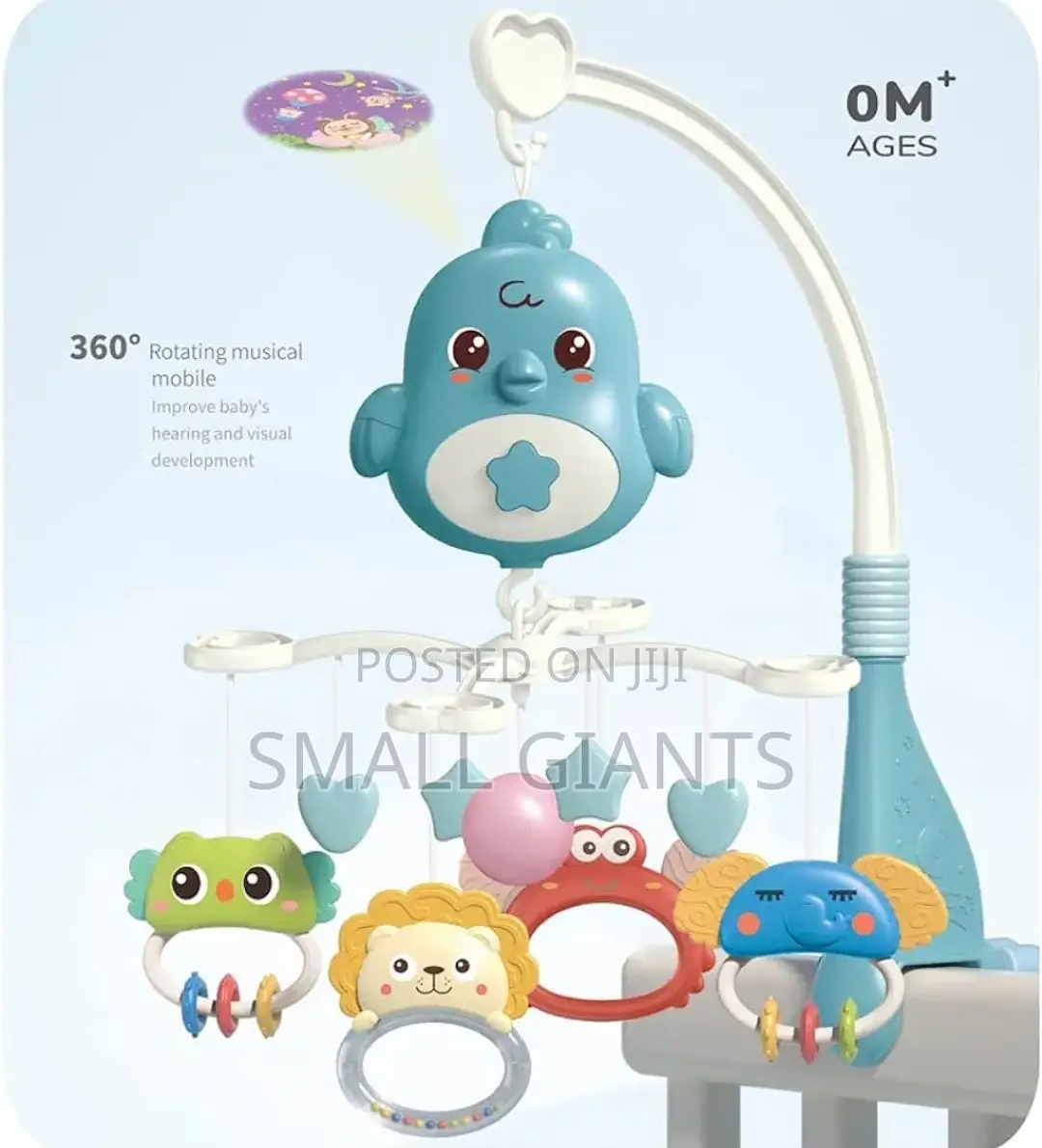 Ibi- Irn Musical Mobile Bed Bell