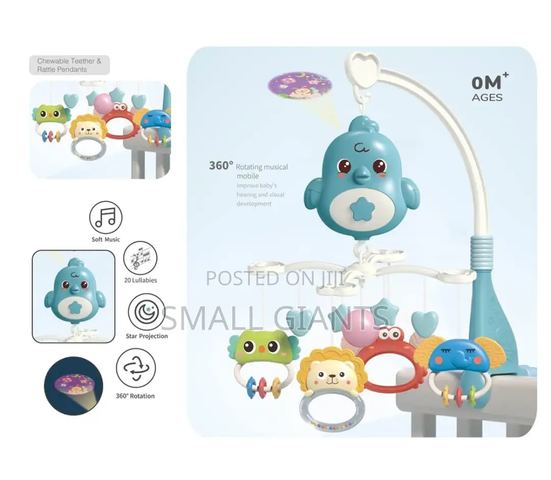 Ibi- Irn Musical Mobile Bed Bell