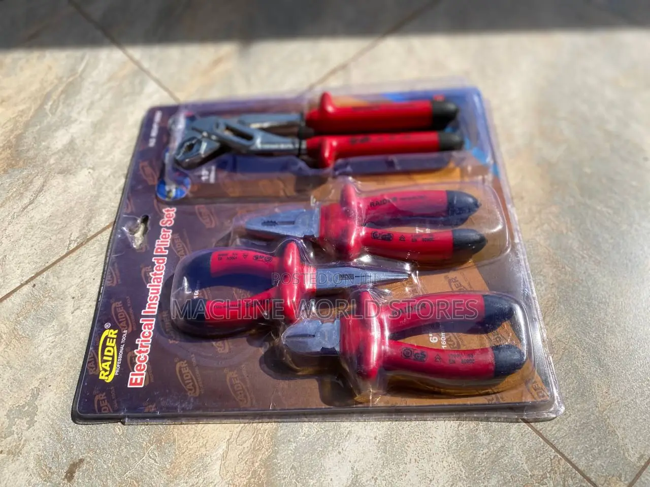 Electrical Insulated Plier Set.