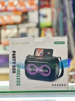 Soonbox S3000 Party Wireless Speaker With 2 Microphones