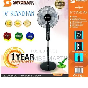 Sayona 16 Stand Electric Fan.