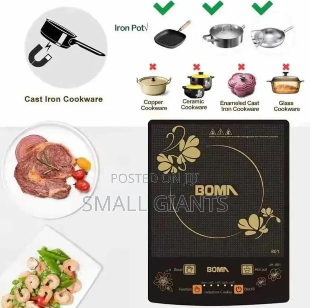 Single Induction Cooker With Touch Control BOMA BM-801
