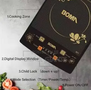Single Induction Cooker With Touch Control BOMA BM-801