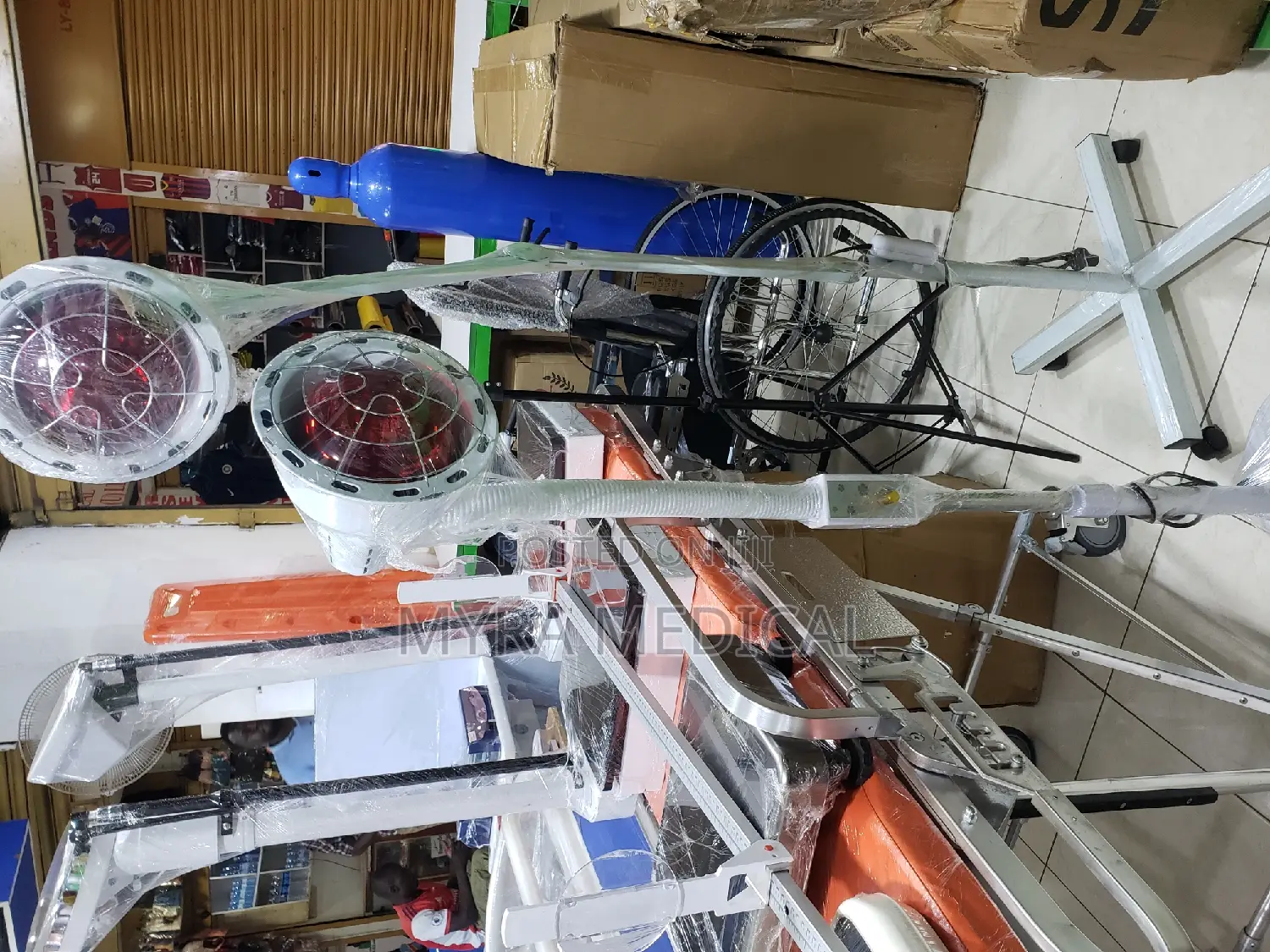 Single Infrared Light With Wheels