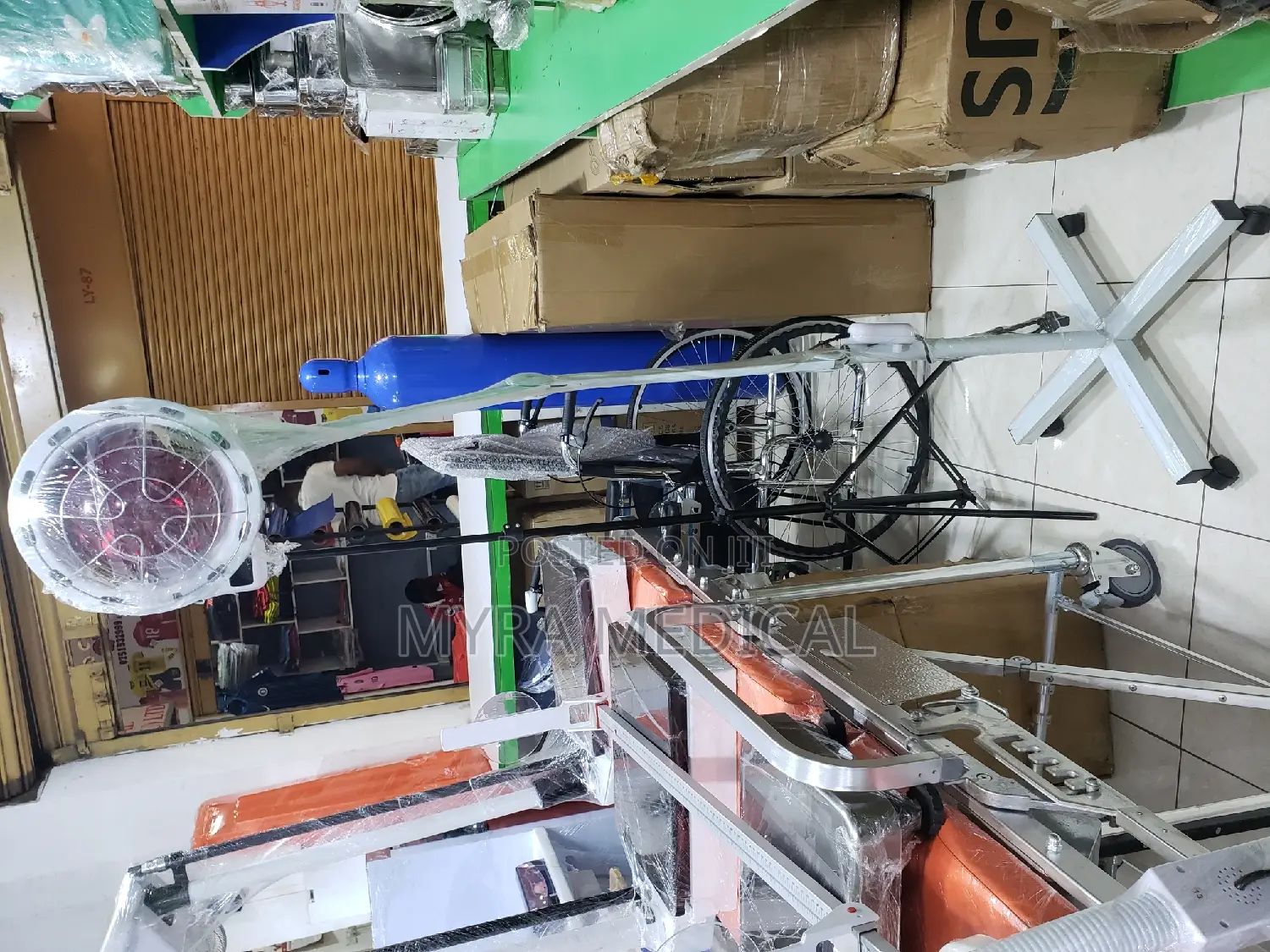 Single Infrared Light With Wheels