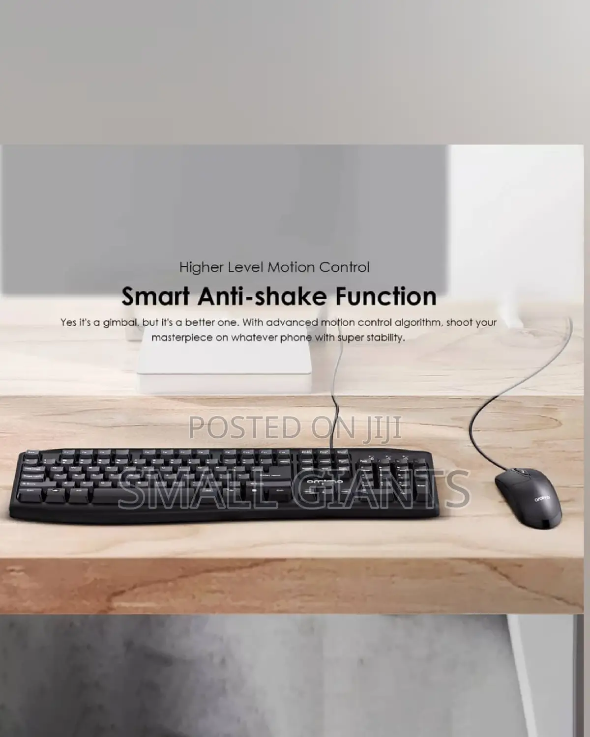 Oraimo Smart Office Keyboard Mouse Combo Quiet Keystrokes