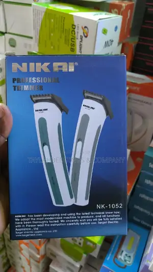 Nikai Rechargeable Hair Machine Shaver - White