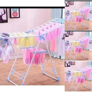 Stainless Steel Blue Clothes Dry Rack