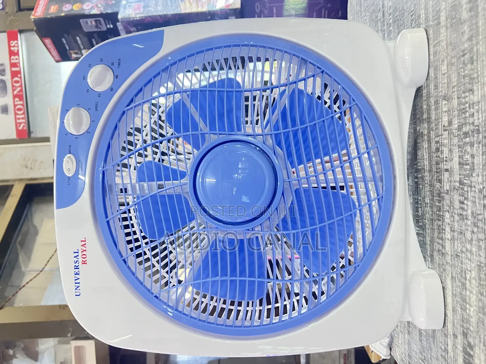 Box Timer Fan