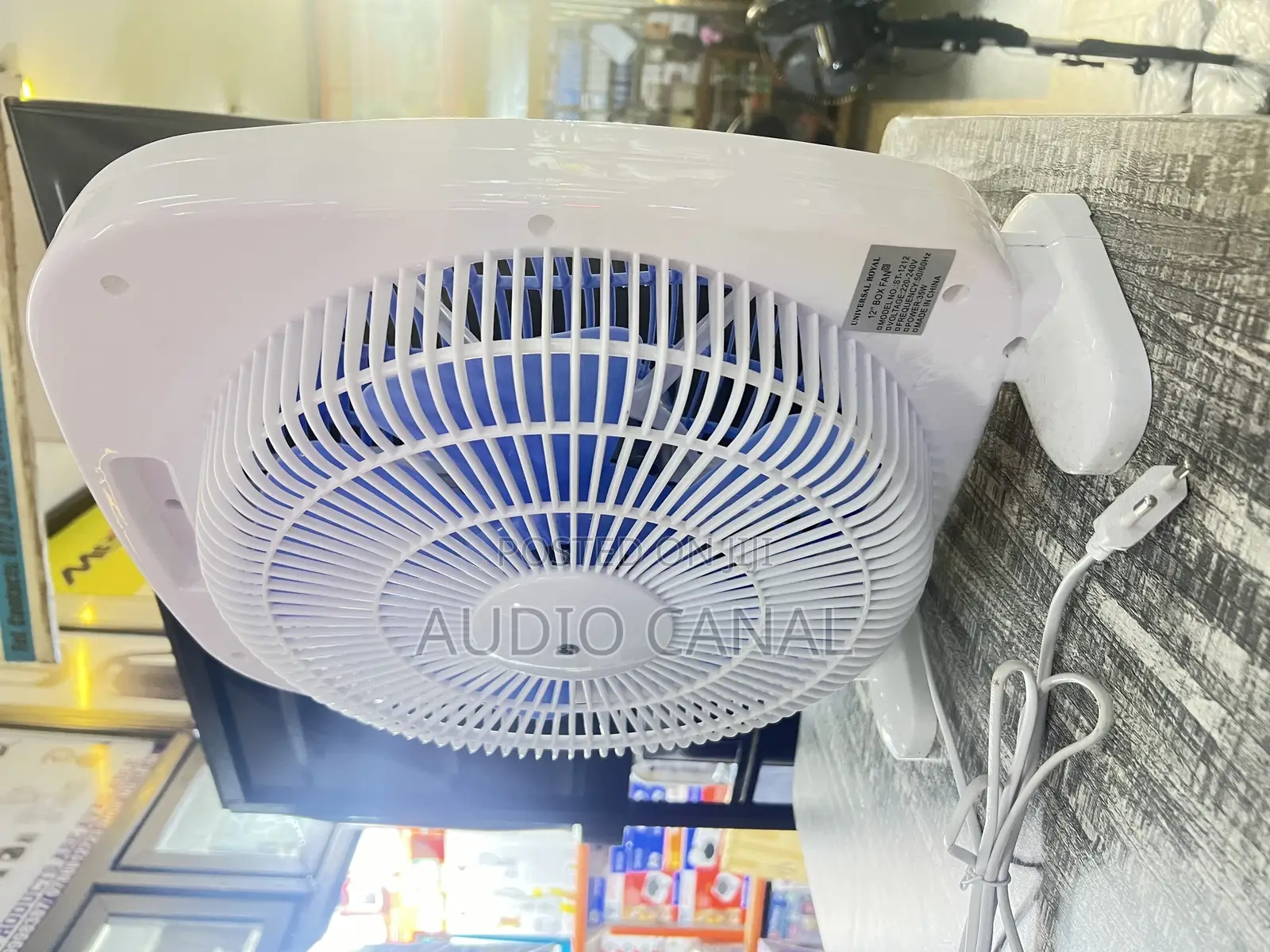 Box Timer Fan