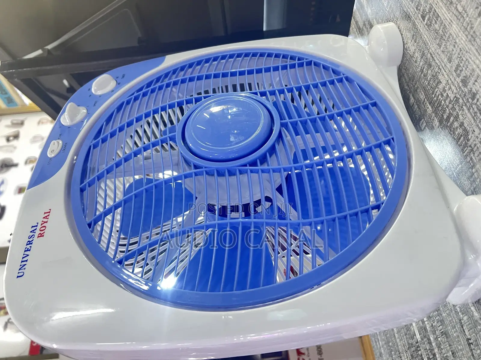 Box Timer Fan