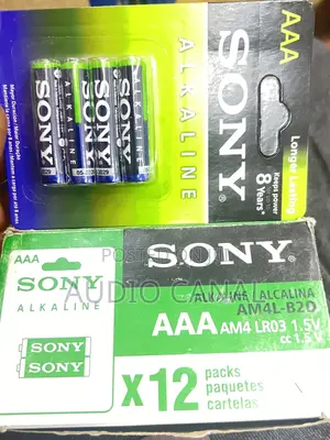 AAA Sony Alkaline Batteries