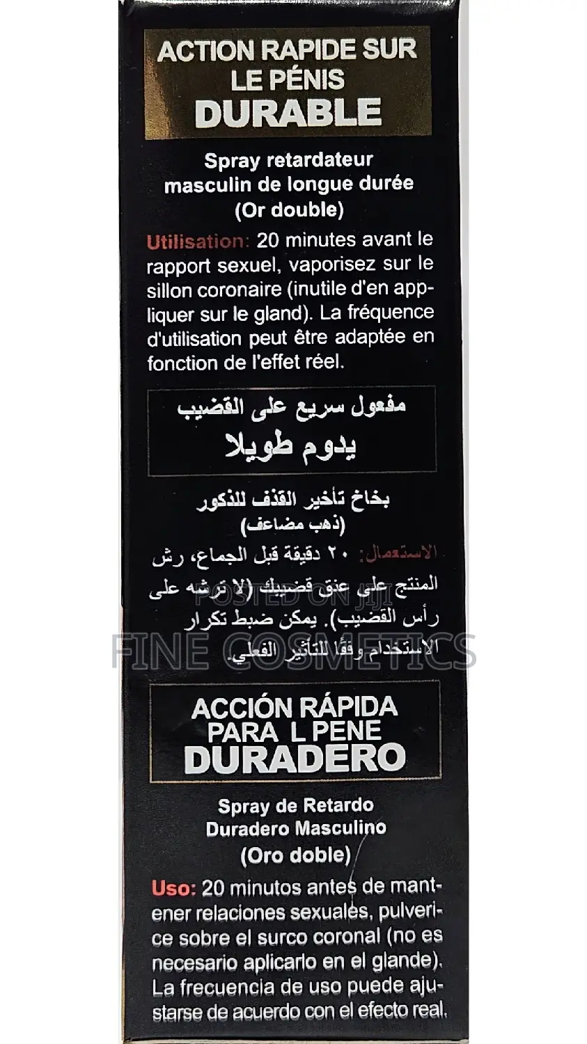 Long Lasting Male Delay Spray Solution for Quick Ejaculation