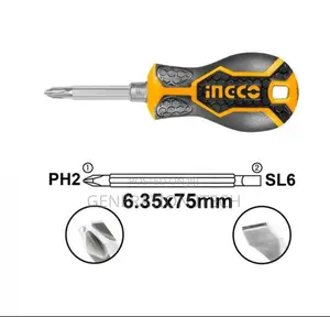 Ingco Screw Driver With Interchangeable Tips- Multi Purpose