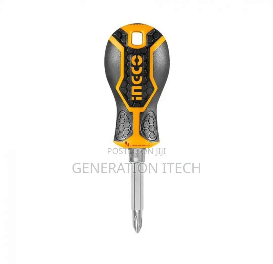 Ingco Screw Driver With Interchangeable Tips- Multi Purpose