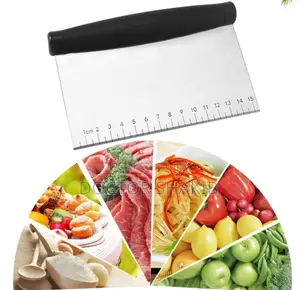 Multipurpose Bench Pastry Scraper Cutter
