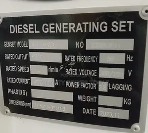 Diesel Generator Set 30kva