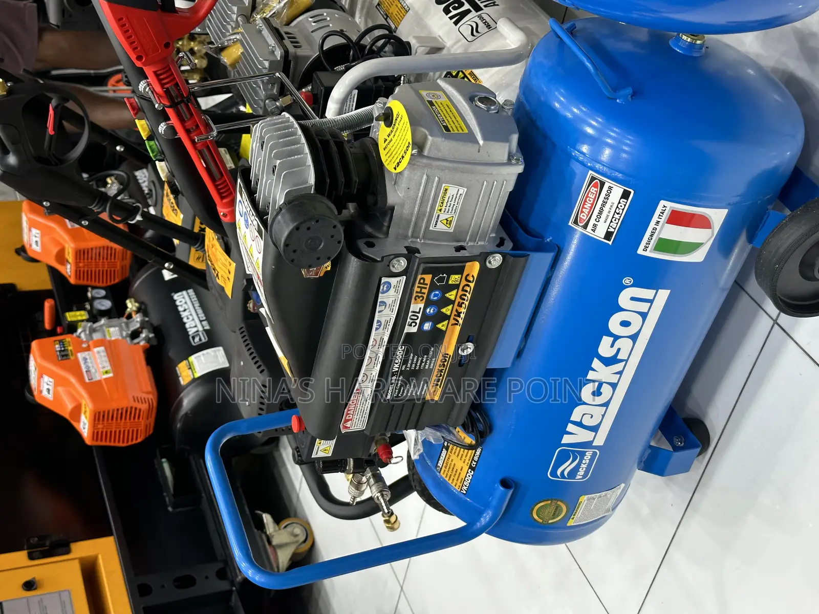 Air Compressor 60ltrs Vackson