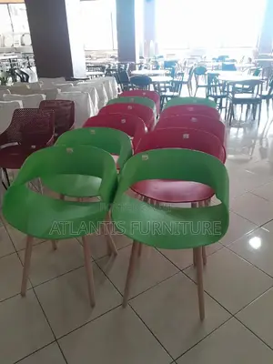 Mixed Colours Design Plastic Chairs
