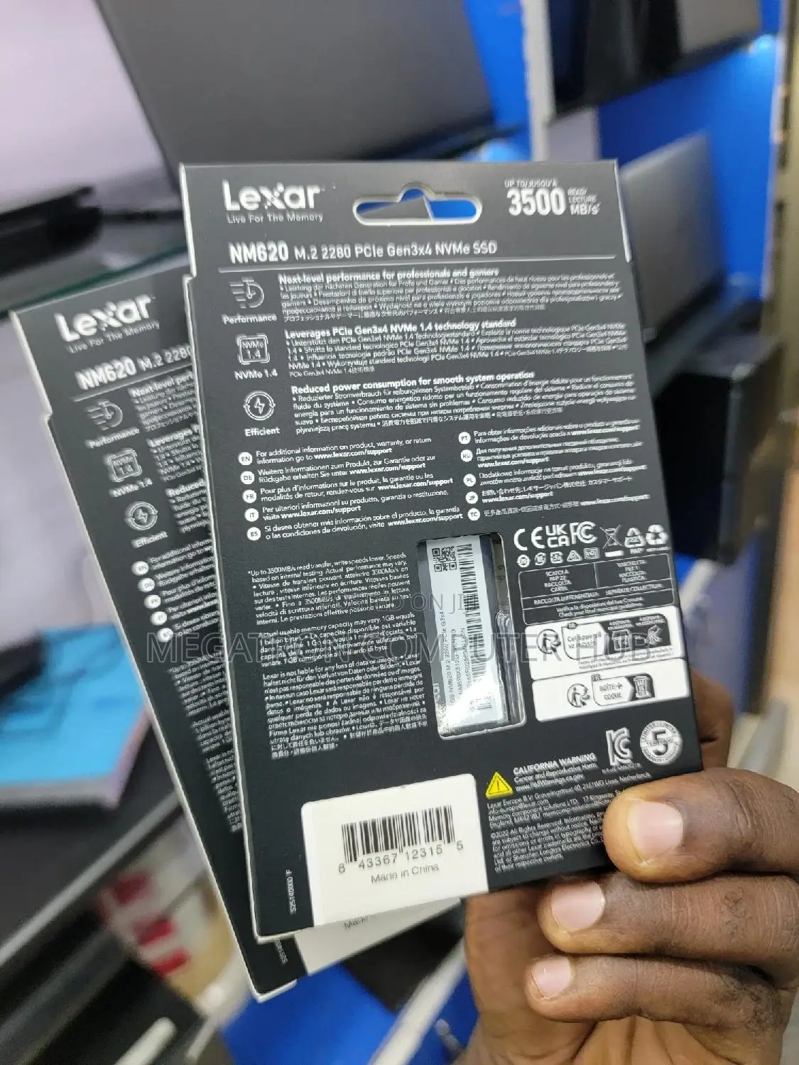 Lexar 512gb SSD Nvme M2 Pcie Laptop and Desktop SSD Drive