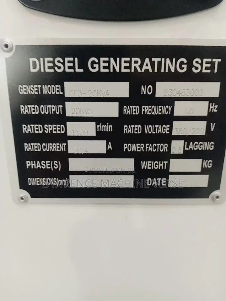 Super Silent Diesel Generator 20kva
