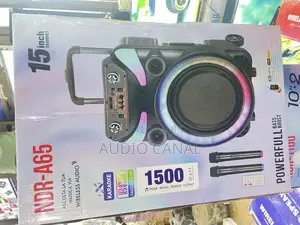 15” Karaoke Rechargeable Speaker
